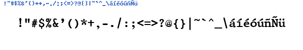 Fuente QTPRSTNB.TTF