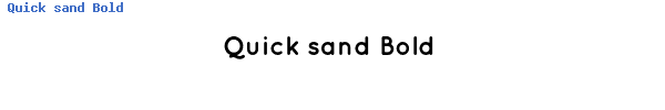 Fuente Quick sand Bold.ttf