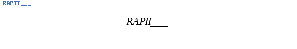 Fuente RAPII___.TTF