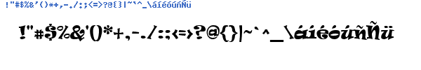 Fuente RAVIE.TTF