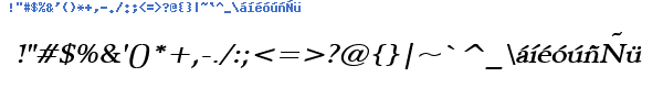 Fuente REVI8WBI.TTF