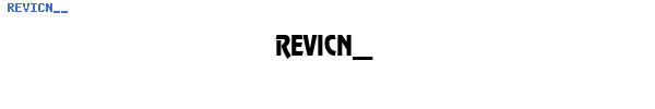 Fuente REVICN__.TTF
