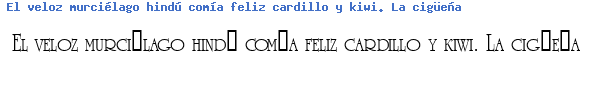 Fuente ROMA C.TTF