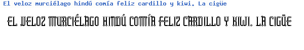Fuente RUBAE.TTF