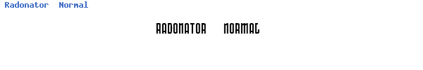 Fuente Radonator  Normal.ttf