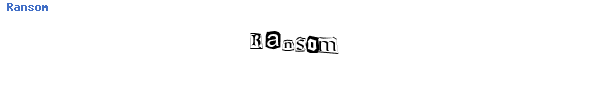 Fuente Ransom.ttf