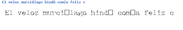 Fuente ReallyBad-Typewriter.ttf