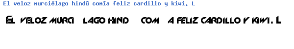 Fuente Redcarlson  .ttf