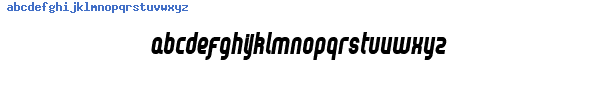 Fuente Reflex Black Italic.ttf