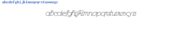 Fuente Rhumbascript.ttf