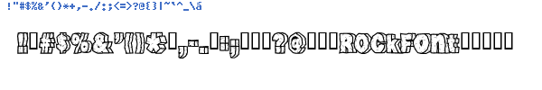 Fuente Rock Font.ttf