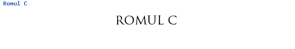 Fuente Romul C.ttf