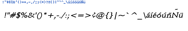 Fuente SCHROWIZ.TTF