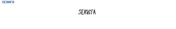 Fuente SEAWFA.TTF