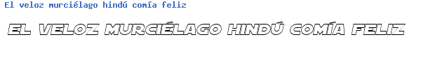 Fuente SF Distant Galaxy Outline Italic.ttf