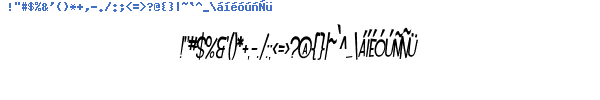 Fuente SF Intoxicated Blues Oblique.ttf