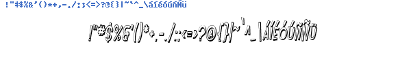 Fuente SF Intoxicated Blues Shaded Oblique.ttf