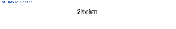 Fuente SF Movie Poster.ttf