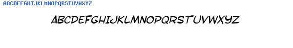 Fuente SF Toontime Italic.ttf