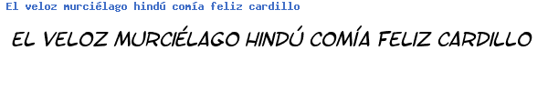 Fuente SF Toontime Italic.ttf
