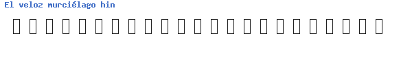 Fuente SHAPES1.TTF