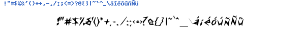 Fuente SLASHN__.TTF