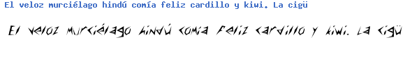 Fuente SLASHR__.TTF