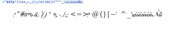 Fuente SNELLB.TTF
