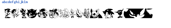 Fuente SONIC.TTF