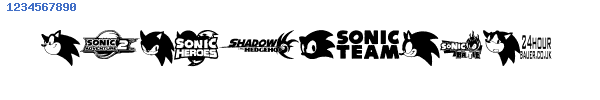 Fuente SONIC.TTF