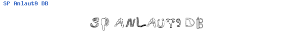 Fuente SP Anlaut9 DB.ttf