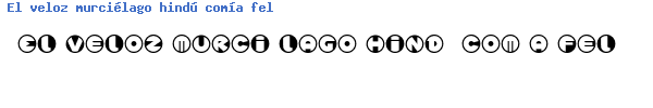 Fuente SPSL Circles OneC.ttf