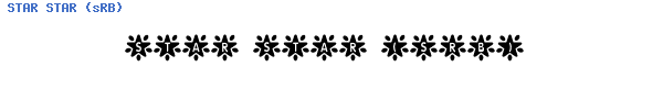 Fuente STAR STAR (sRB).ttf