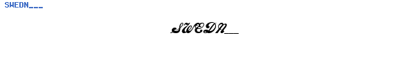 Fuente SWEDN___.TTF