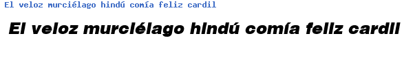 Fuente SWZBLKI.TTF