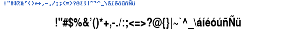 Fuente SWZNRWB.TTF