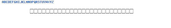 Fuente SYMBACC.TTF