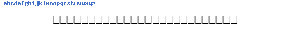 Fuente SYMBACC.TTF