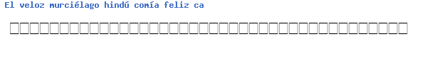 Fuente SYMBACC.TTF