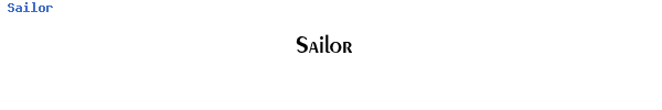 Fuente Sailor.ttf