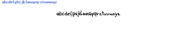 Fuente Sams Handwriting.ttf