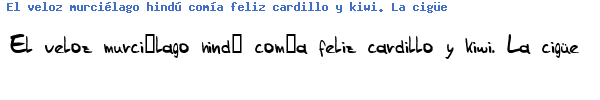 Fuente Sams Handwriting.ttf