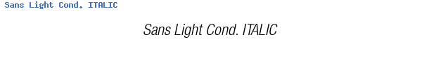 Fuente Sans Light Cond. ITALIC.ttf