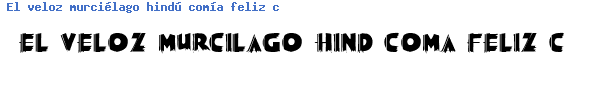 Fuente Sashdisplaycaps.ttf
