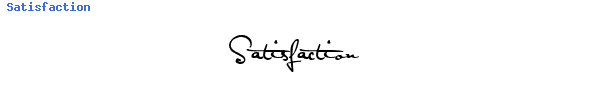Fuente Satisfaction.ttf