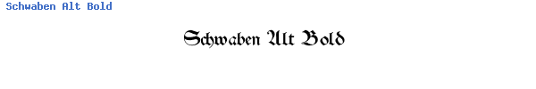Fuente Schwaben Alt Bold.ttf