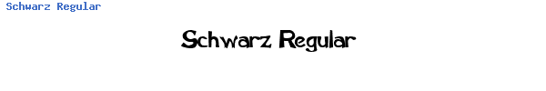 Fuente Schwarz Regular.ttf