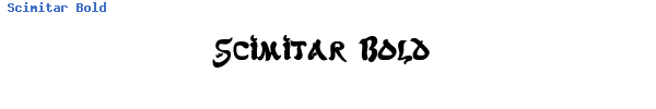 Fuente Scimitar Bold.ttf