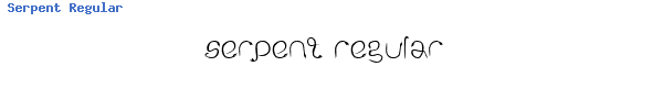 Fuente Serpent Regular.ttf