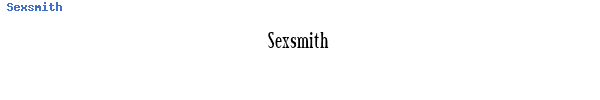 Fuente Sexsmith.ttf